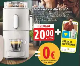 Edeka Kaffeemaschine CoffeeB Globe Angebot