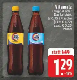 Edeka Vitamalz Original oder Das Leichte Angebot