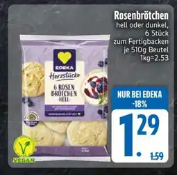 Edeka Rosenbrötchen Angebot