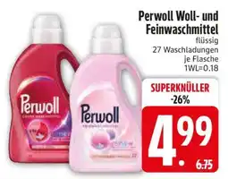 Edeka Perwoll Woll- und Feinwaschmittel Angebot
