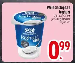 Edeka Weihenstephan Joghurt Angebot