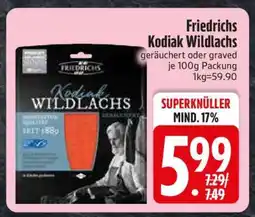 Edeka Friedrichs Kodiak Wildlachs Angebot