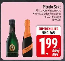 Edeka Piccolo- Sekt Angebot