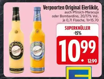 Edeka Verpoorten Original Eierlikör Angebot