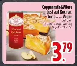Edeka Coppenrath&Wiese Lust auf Kuchen, Torte oder Vegan Angebot