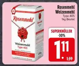 Edeka Rosenmehl Weizenmehl Type 405 Angebot