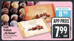 Edeka Lindt Pralinés für Kenner Angebot