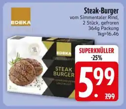 Edeka Steak-Burger Angebot