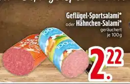 Edeka Geflügel-Sportsalami oder Hähnchen-Salami Angebot