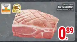 Edeka Strohschwein Krustenbraten Angebot