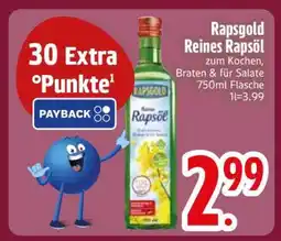 Edeka RAPSGOLD Reines Rapsöl Angebot