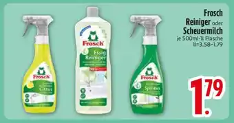 Edeka Frosch Reiniger oder Scheuermilch Angebot