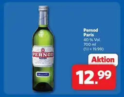 Combi Pernod Paris Angebot