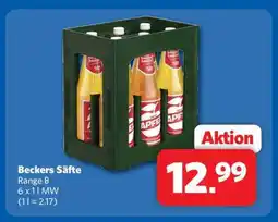 Combi Beckers Säfte Angebot