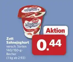 Combi ZOTT Sahnejoghurt Angebot