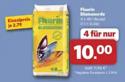 Combi Fleurin Blumenerde Angebot