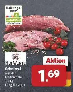Combi Schnitzel aus der Oberschale Angebot
