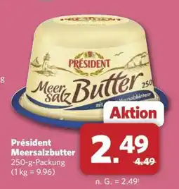 Combi PRÉSIDENT Meersalzbutter Angebot