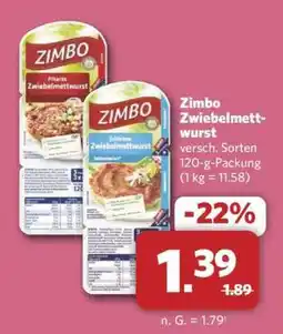 Combi Zimbo Zwiebelmettwurst Angebot