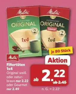Combi Melitta Filtertüten 1x4 Angebot