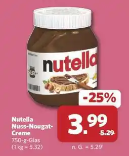 Combi Nutella Nuss-Nougat-Creme Angebot
