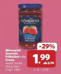 Combi Mövenpick Gourmet Frühstück oder Creme Angebot