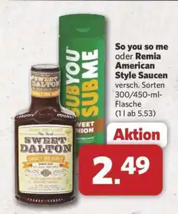 Combi So you so me oder Remia American Style Saucen Angebot