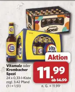 Combi Vitamalz oder Krombacher Spezi Angebot