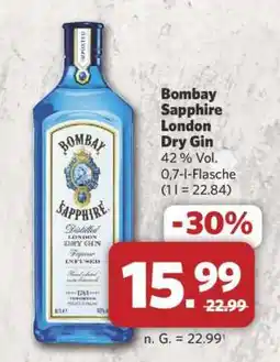 Combi Bombay Sapphire London Dry Gin Angebot