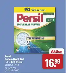 Combi Persil Pulver, Kraft-Gel oder 4in1 Discs Angebot