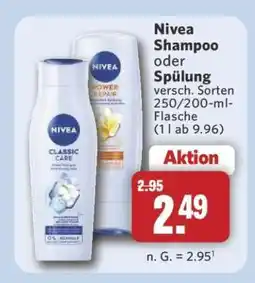Combi NIVEA Shampoo oder Spülung Angebot