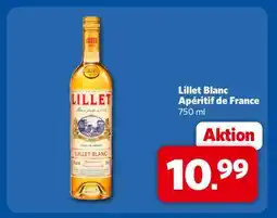 Combi Lillet Blanc Apéritif de France 750 ml Angebot
