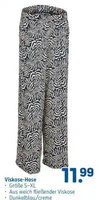 Rossmann Viskose-Hose Angebot
