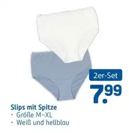 Rossmann Slips mit Spitze Angebot