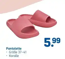 Rossmann Pantolette Angebot