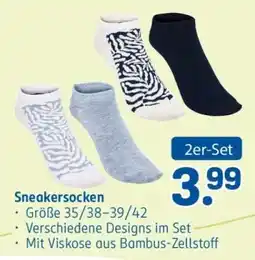 Rossmann Sneakersocken Angebot