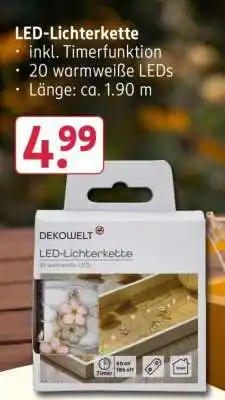Rossmann LED Lichterkette Angebot