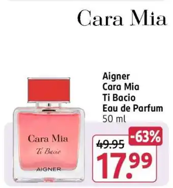 Rossmann Aigner Cara Mia Ti Bacio Eau de Parfum 50 ml Angebot