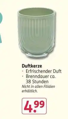Rossmann Duftkerze Angebot