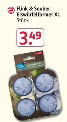 Rossmann flink & sauber Eiswürfelformer XL Angebot