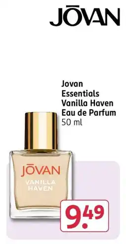 Rossmann Jovan Essentials Vanilla Haven Eau de Parfum 50 ml Angebot
