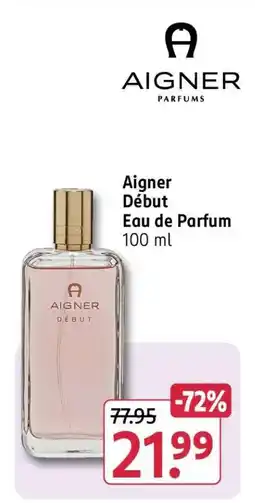 Rossmann Aigner Début Eau de Parfum 100 ml Angebot