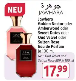 Rossmann Jawhara Oud Velvet und Sultan Rose EDP je 100 ml Angebot