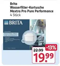 Rossmann Brita Wasserfilter-Kartusche Maxtra Pro Pure Performance 4 Stück Angebot