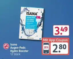 Rossmann ISANA Augen-Pads Hydro Booster Angebot