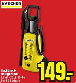 B1 Discount Baumarkt KÄRCHER Hochdruckreiniger K4 Angebot
