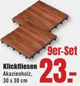 B1 Discount Baumarkt Klickfliesen Angebot