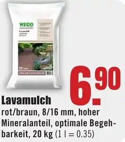 B1 Discount Baumarkt Lavamulch Angebot