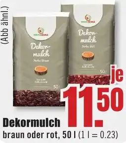 B1 Discount Baumarkt Dekormulch Angebot