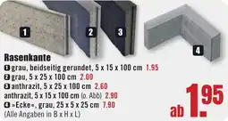 B1 Discount Baumarkt Rasenkante Angebot